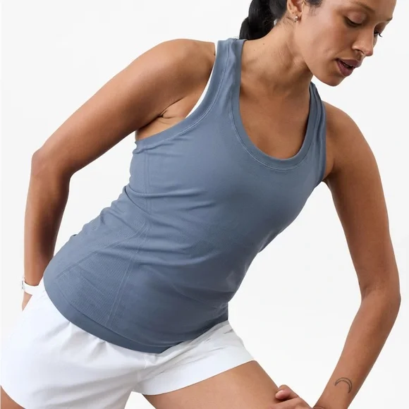 Athleta NWOT Mint Momentum  Green Women's Tank Top - Picture 4 of 4